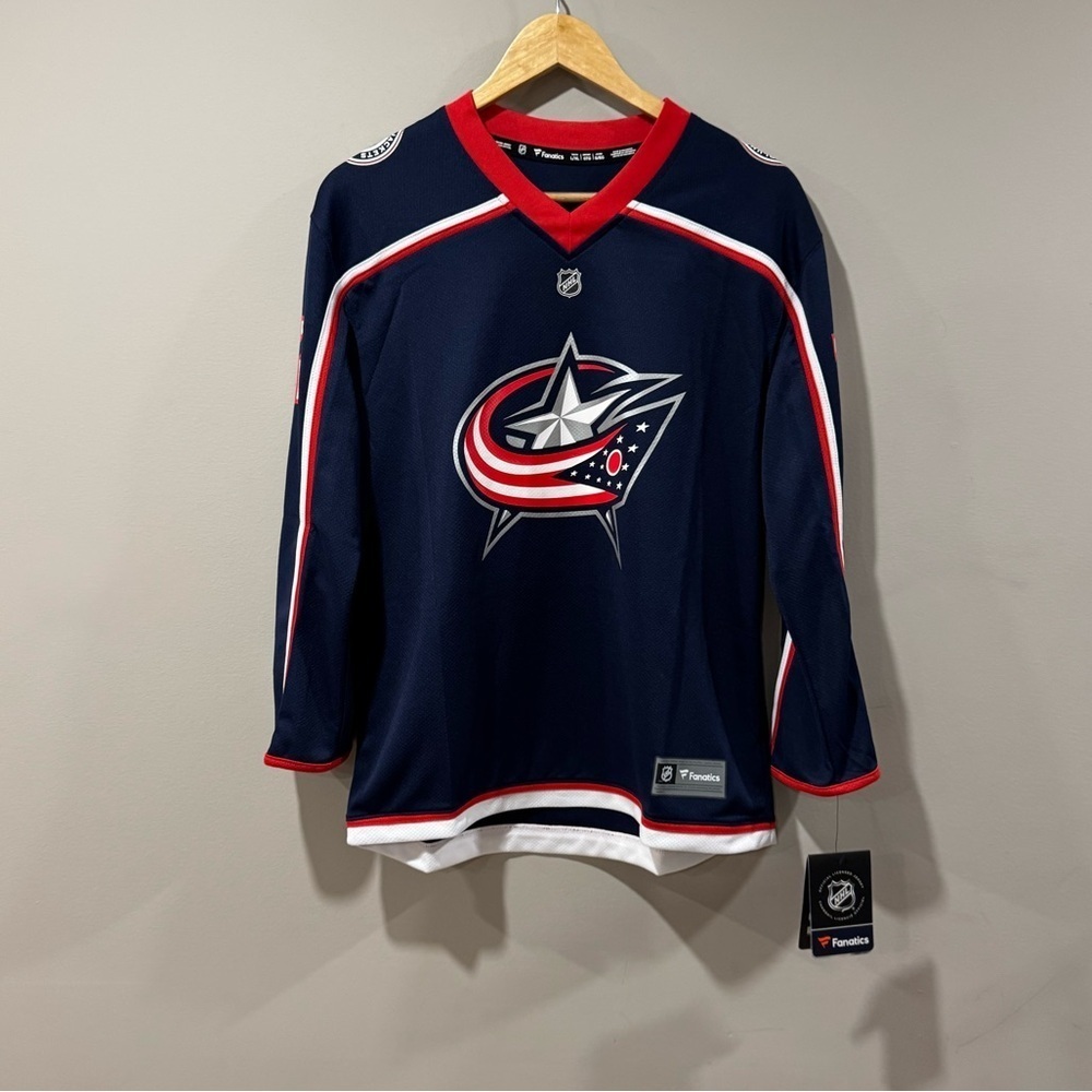 Sergei Bobrovsky Columbus Blue Jackets Fanatics Breakaway NHL Hockey Jersey NWT